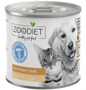 ЗООДИЕТ (ZOODIET) Recovery Care Beef & Liver консервы для кошек и собак восстановительный уход Говядина и печень/ 240 гр