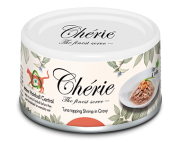 ПЕТТРИК (PETTRIC) Cherie Hairball Control консервы для кошек Тунец с креветками в подливе/ 80 гр