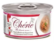 ПЕТТРИК (PETTRIC) Cherie консервы для кошек Тунец с лососем в подливе/ 80 гр
