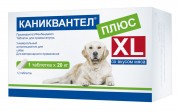 КАНИКВАНТЕЛ Плюс XL Антигельминтный препарат для собак/1 таб