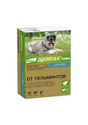 ДРОНТАЛ Антигельминтный препарат для собак/ 1 таб