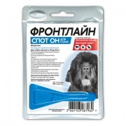 ФРОНТЛАЙН СПОТ-ОН капли для собак (40-60 кг) от блох и клещей XL