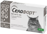 СЕЛАФОРТ Антипаразитарный препарат для кошек 7,6 - 10 кг