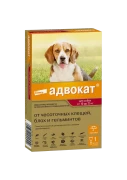 АДВОКАТ Антипаразитарный препарат для собак 10-25 кг/ 1 пипетка