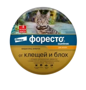 ФОРЕСТО Ошейник для кошек от блох, вшей и клещей/ 38 см