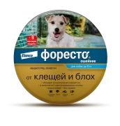 ФОРЕСТО Ошейник для собак менее 8 кг от блох, вшей и клещей/ 38 см