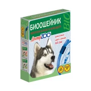 ДОКТОР ЗОО БИОошейник для собак от блох и клещей Синий/ 65 см