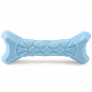 ТРИОЛ Игрушка для щенков из термопластической резины PUPPY Косточка голубая 105мм (арт. 12191140)
