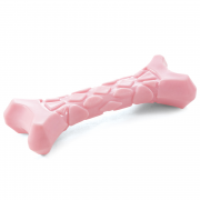 ТРИОЛ Игрушка для щенков из термопластической резины PUPPY Косточка розовая 105мм (арт. 12191141)