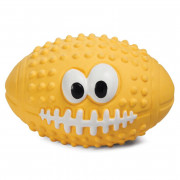 ТРИОЛ Игрушка для собак из латекса Мяч для регби 100мм (арт. 12151107)