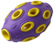 ХОУМ ПЭТ Silver Series Игрушка для собак Мяч регби Фиолетово-желтый