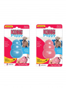 КОНГ KONG Puppy игрушка для щенков Classic M 8х5 см средняя (голубая или розовая)