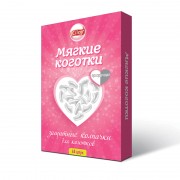 КЛИНИ CLINY  Мягкие коготки Защитные колпачки для когтей/ прозрачные/ 40 шт