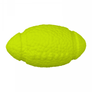 МИСТЕР КРАНЧ (Mr.Kranch) Игрушка для собак Мяч-регби 14 см, неоновый желтый