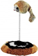 НОББИ (NOBBY) Игрушка для кошек Мышь на пружине 15 см