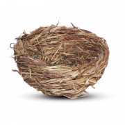 ТРИОЛ NATURAL Гнездо для птиц из луговых трав, d110*45мм