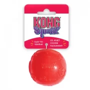 КОНГ KONG игрушка для собак Мячик средний резиновый с пищалкой 6 см