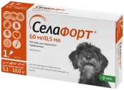 СЕЛАФОРТ Антипаразитарный препарат для собак 5,1 - 10 кг