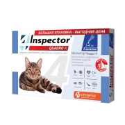 ИНСПЕКТОР Антипаразитарный препарат для кошек 1-4 кг/ 1 пипетка