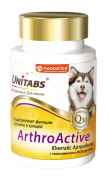 ЮНИТАБС Unitabs ArthroАctive витаминно-минеральный комплекс для собак для суставов и хрящей 100 таб.