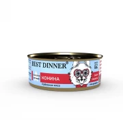БЕСТ ДИННЕР BEST DINNER Exclusive Vet Profi Gastro Intestinal консервы для собак и щенков с чувствительным пищеварением Конина