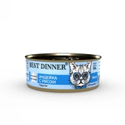 Best Dinner Exclusive Vet Profi Renal консервы для кошек Индейка с рисом 100 гр