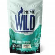 ПРАЙМ PRIME Wild GF Free Range сухой беззерновой корм для взрослых собак и щенков мелких пород, с индейкой