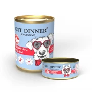БЕСТ ДИННЕР BEST DINNER Exclusive Vet Profi Gastro Intestinal консервы для собак и щенков с чувствительным пищеварением Говядина с сердцем