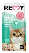 РЕМУ Пауч для Кошек укрепление иммунитета Тунец с кациобуси в соусе 70г