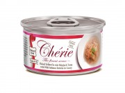 ПЕТТРИК (PETTRIC) Cherie консервы для кошек Тунец с лососем в подливе/ 80 гр