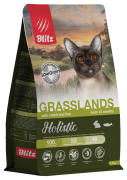 БЛИТЦ BLITZ Holistic Сухой корм для кошек со свежей индейкой, кроликом и рыбой