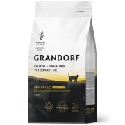 ГРАНДОРФ GRANDORF VETERINARY DIET URINARY S/O MODERATE CALORIE Сухой корм корм для кошек, предрасположенных к набору лишнего веса, способствующий растворению струвитных камней и предотвращению их повторного образования с индейкой