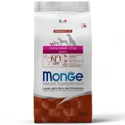 МОНЖ Сухой корм Dog Speciality Line Extra Small для взрослых собак миниатюрных пород, из ягненка с рисом и картофелем