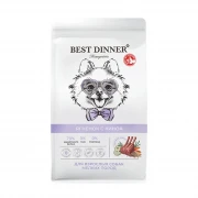 БЕСТ ДИННЕР BEST DINNER Monoprotein Adult Mini Lamb & Quinoa Корм для Собак мини пород с Аллергией и проблемами Пищеварения с Ягненком и киноа