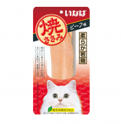 ИНАБА INABA YAKI SASAMI Лакомство для кошек куриное филе со вкусом говядины 26г