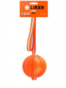 КОЛЛАР Игрушка для собак Мячик на ленте для щенков и собак мелких пород Liker Line 5