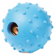ТРИОЛ Игрушка для собак из цельнолитой резины Мяч с колокольчиком d60мм (арт. 12191102)