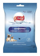КЛИНИ CLINY Влажные салфетки гигиенические для собак и кошек 10 шт
