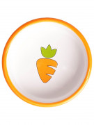 КЕРАМИКАРТ Миска керамическая  для грызунов Оранжевая с морковью, 70мл
