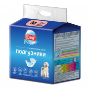 КЛИНИ CLINY Подгузники для животных M 5-10 кг 9 шт