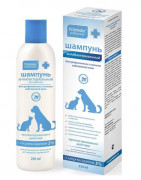 ПЧЕЛОДАР Шампунь антибактериальный с хлоргексидином 5%, для кошек и собак
