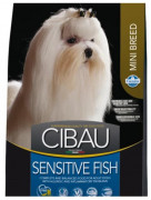 ФАРМИНА СИБАУ CIBAU Sensitive Fish Mini сухой корм для взрослых собак мелких пород с Рыбой