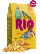 РИО RIO Eggfood Яичный корм для волнистых попугайчиков и мелких птиц 250 гр