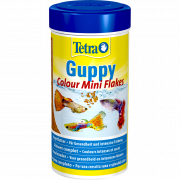 ТЕТРА Tetra Guppy Colour Mini Flakes Корм для гуппи и других живородящих карпозубых для усиления окраса (мини-хлопья)