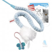 ГИГВИ GIGWI Игрушка для кошек CAT TOYS Дразнилка на стеке с пером 73 см (арт. 75112)