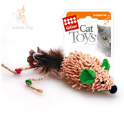 ГИГВИ GIGWI Игрушка для кошек CAT TOYS Мышка со звуковым чипом 8 см (арт. 75030)