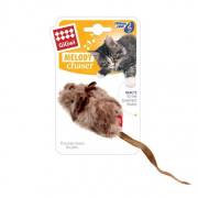 ГИГВИ GIGWI Игрушка для кошек MELODY CHASER Мышка со звуковым чипом 9 см (арт. 75377)