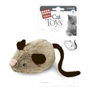 ГИГВИ GIGWI Игрушка для кошек CAT TOYS Интерактивная мышка со звуковым чипом 19 см (арт. 75240)