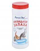 ВЕРНЫЙ ДРУГ Ликвидатор запаха для кошачьего туалета (порошок) 500 гр