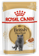 Royal Canin  British Shorthair Adult Корм консервированный для взрослых британских короткошерстных кошек,соус